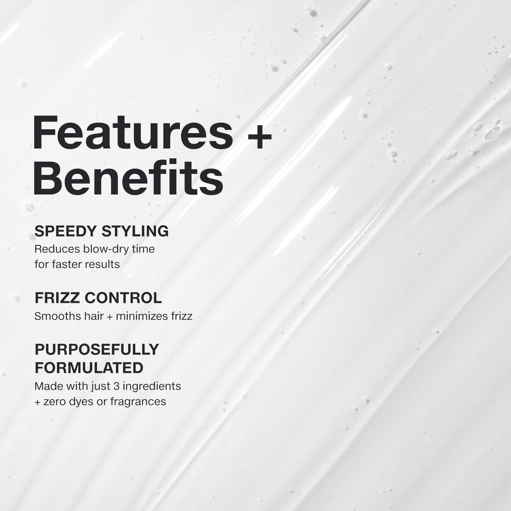 Paul Mitchell all-hair-types usage demonstrates versatile primer for any hair type.