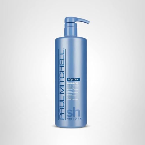 Paul Mitchell Bond Rx Shampoo 24oz bottle showcases generous size for routine, chemistry-friendly cleansing.