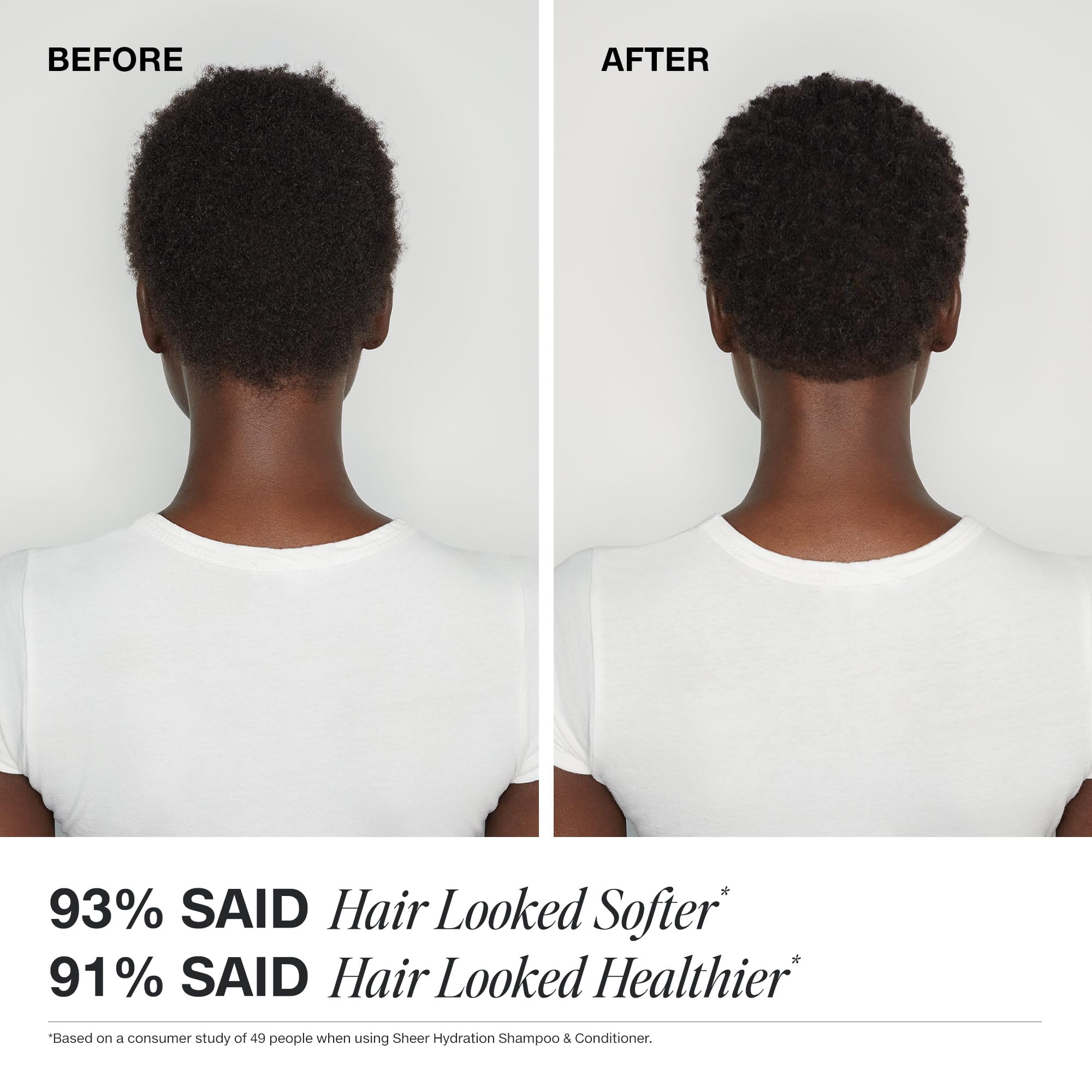 Paul Mitchell Champú Hidratación Pura: brillo visible en mechones