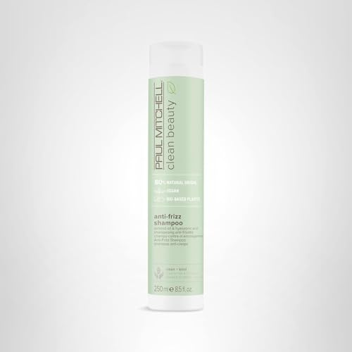 Paul Mitchell Clean Beauty Anti-Frizz Shampoo delicate floral fragrance enhances refreshing wash