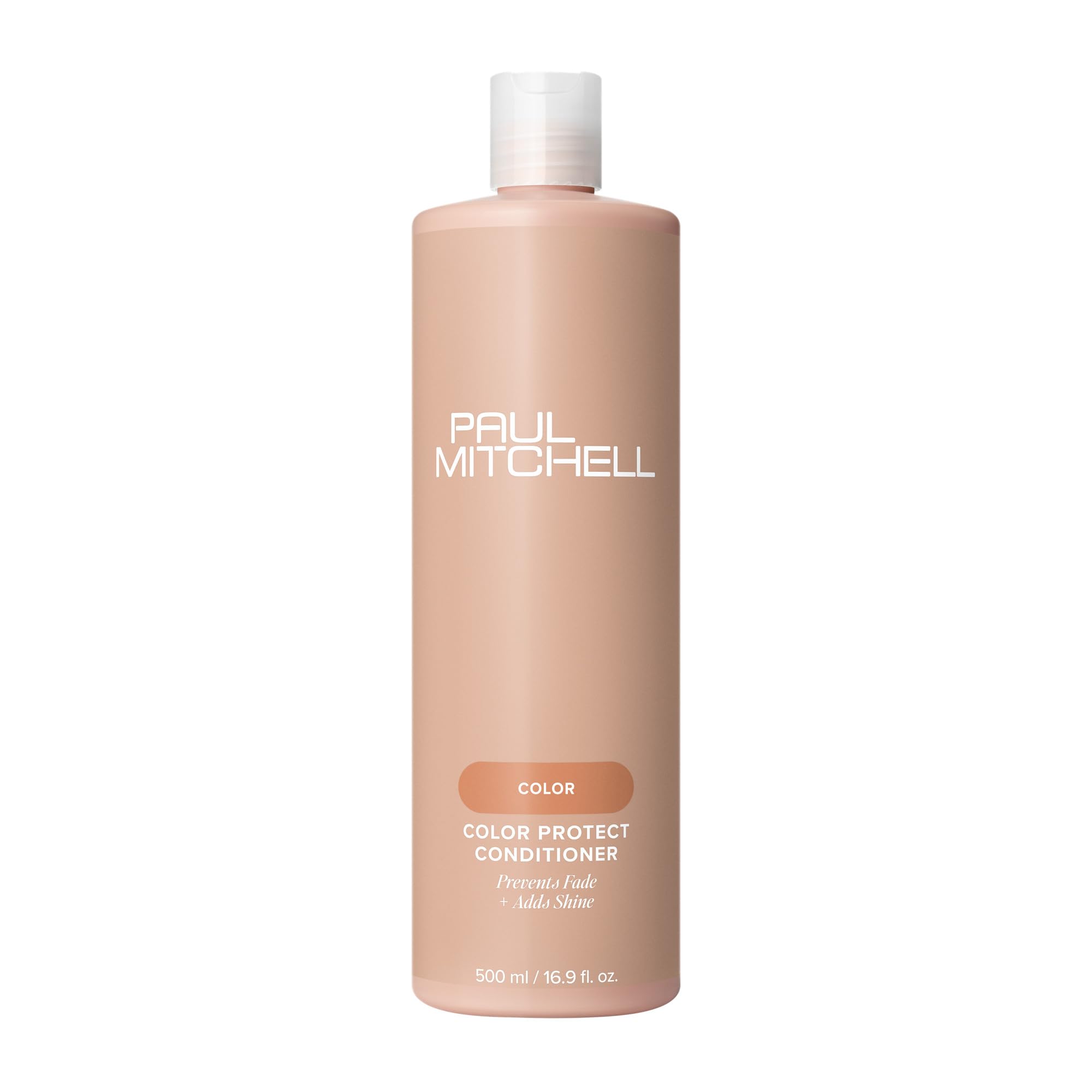 Paul Mitchell Color Protect Conditioner bottle shows color-safe formula for sun protection