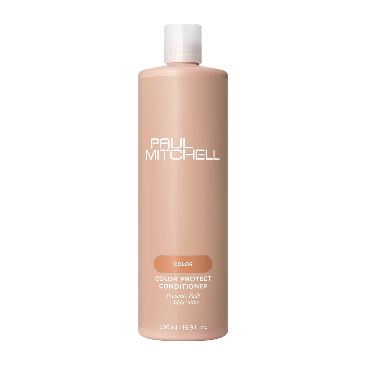 Paul Mitchell Color Protect Conditioner bottle shows color-safe formula for sun protection
