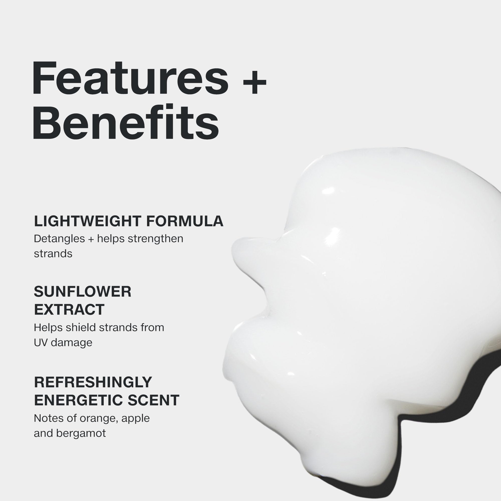 Paul Mitchell Color Protect Conditioner detangle-application shows smoother styling.