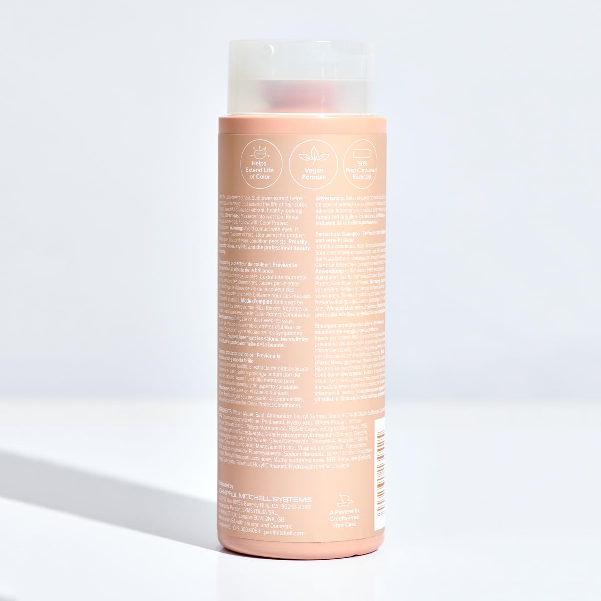 Paul Mitchell Color Protect Shampoo 33.8oz label focus.