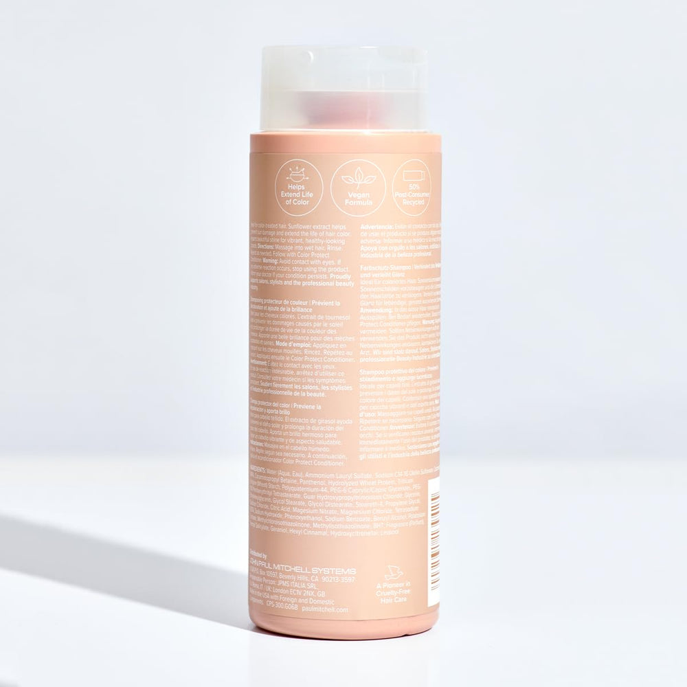 Paul Mitchell Color Protect Shampoo 33.8oz label focus.