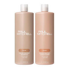 Paul Mitchell Color Protect Shampoo bottle with UV shield for color-treated hair