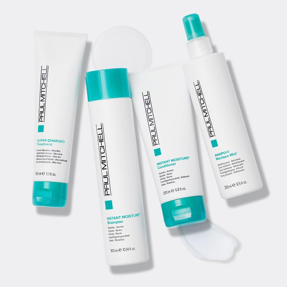 Paul Mitchell Instant Moisture Conditioner after use reveals soft, shiny hair