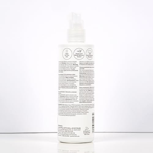 Paul Mitchell Extra-Body Root Lift enhances style longevity during heat styling.