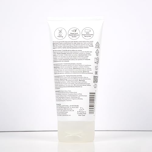 Paul Mitchell Extra-Body Sculpting Gel packaging reflects environmental responsibility.