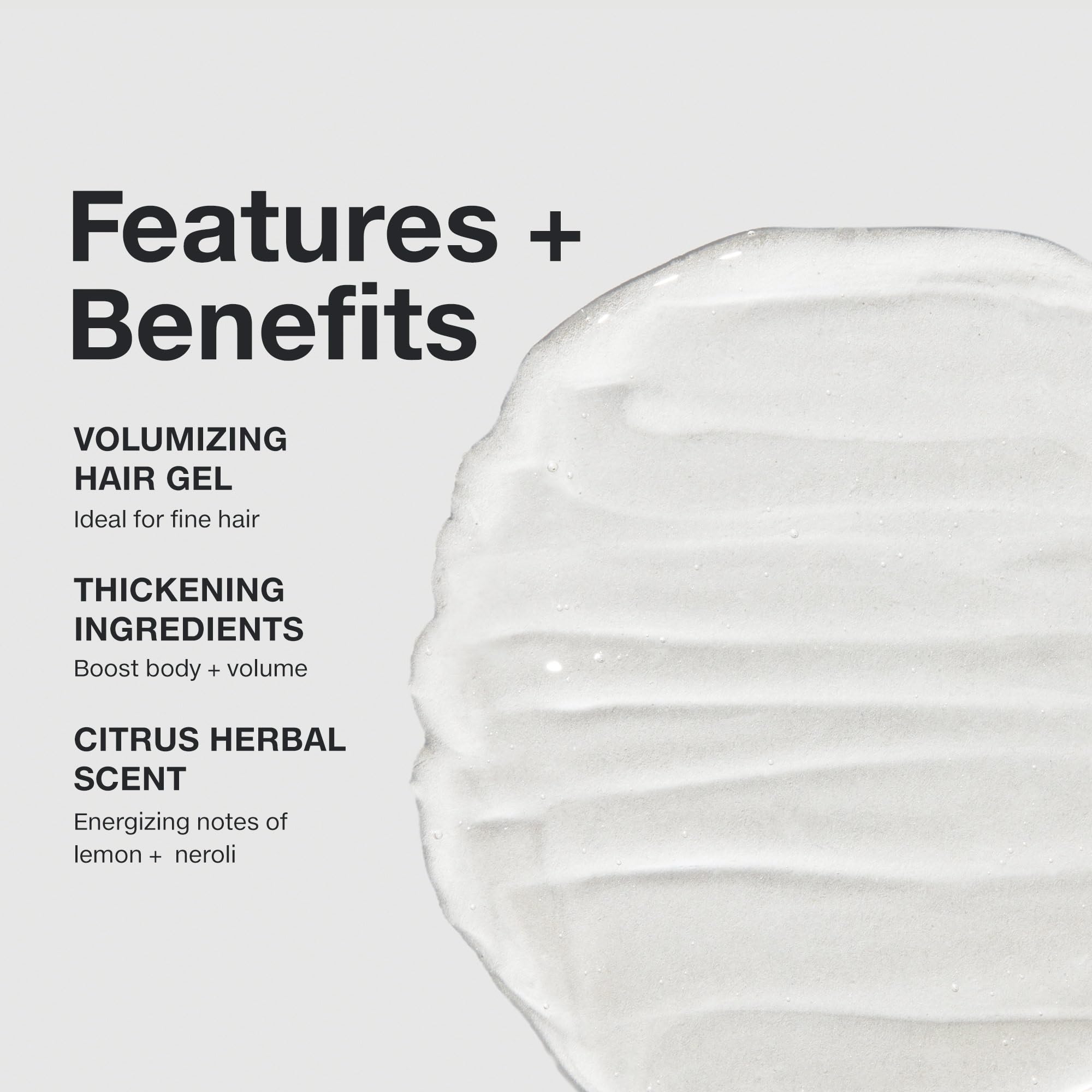 Paul Mitchell Extra-Body Sculpting Gel front label highlights citrus neroli scent.