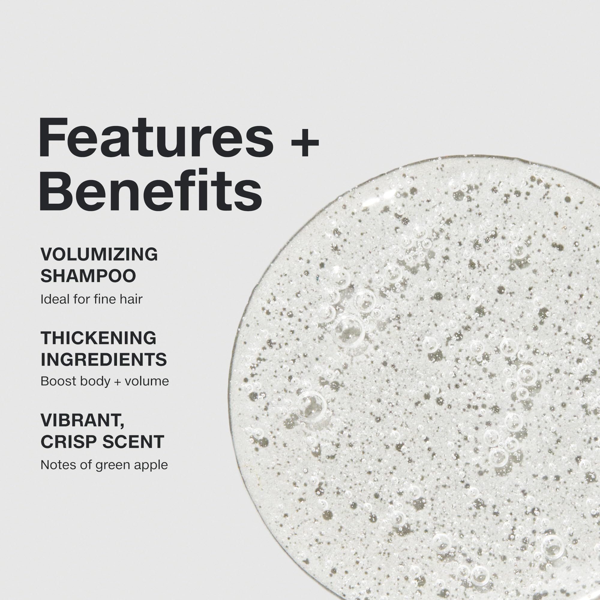 Paul Mitchell Extra-Body Shampoo application to damp hair for fullness.