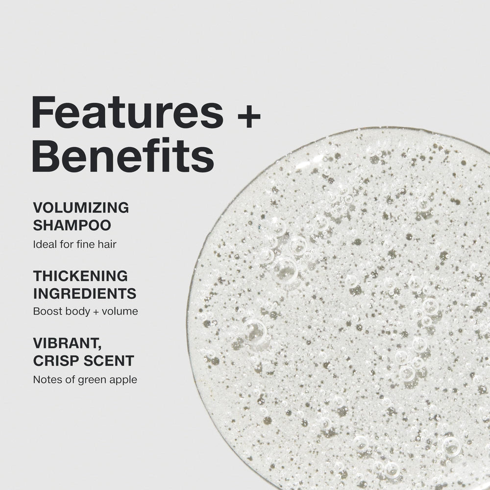 Paul Mitchell Extra-Body Shampoo application to damp hair for fullness.