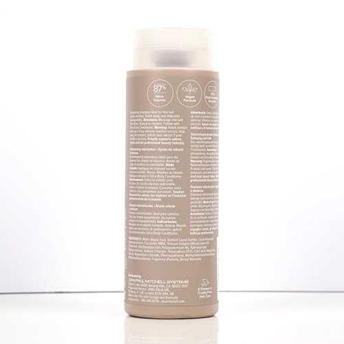 Paul Mitchell packaging made with post-consumer recycled materials.