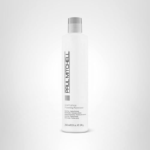 Eco-friendly packaging of Paul Mitchell Foaming Pomade aligns with sustainability goals.