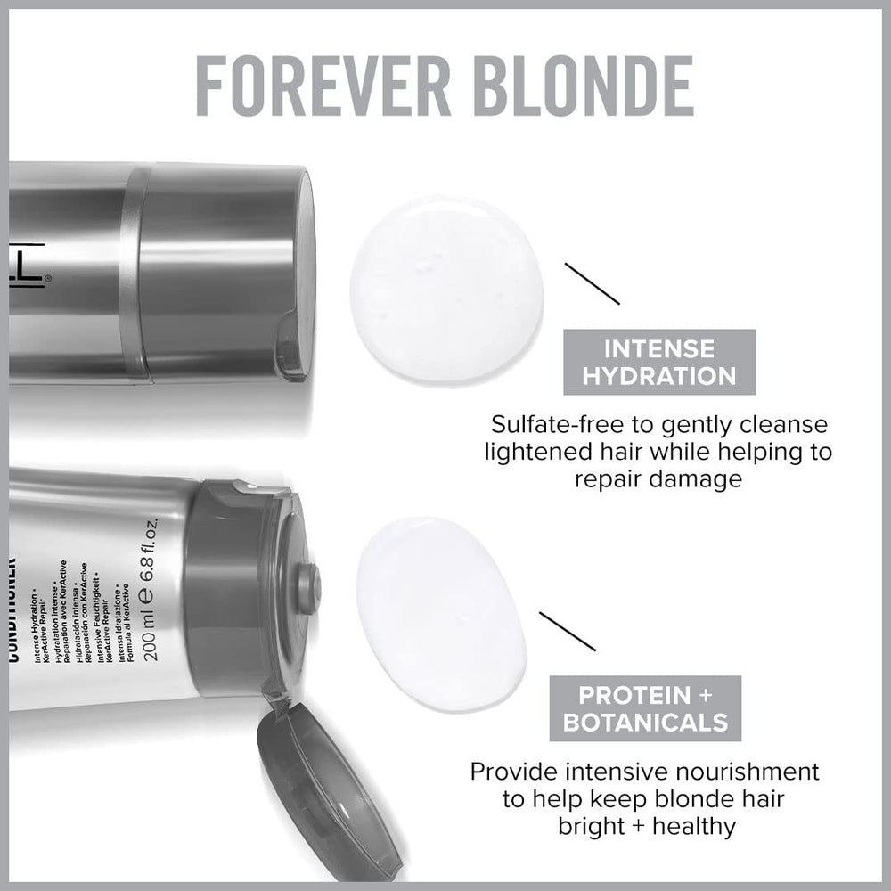 Paul Mitchell Forever Blonde Conditioner packaging close-up highlights color-safe formula
