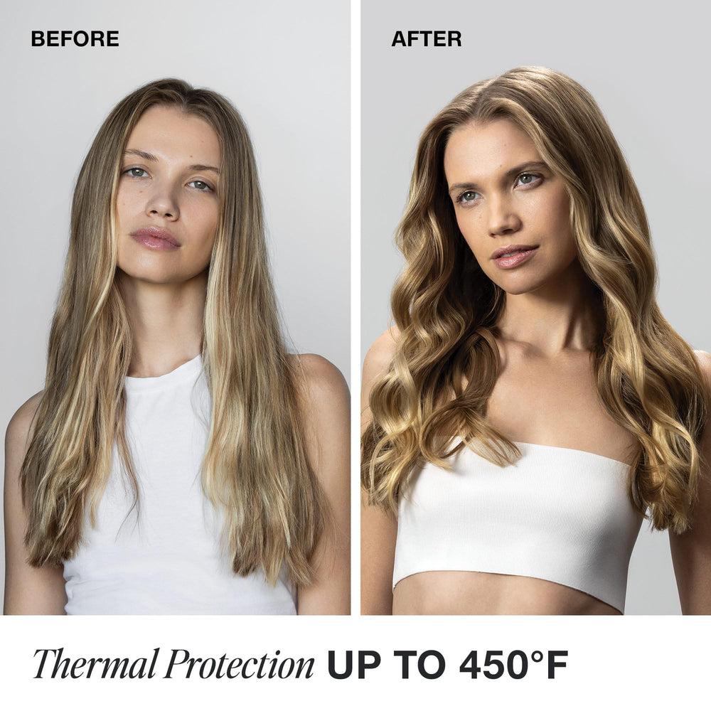 Paul Mitchell Hot Off The Press vanity shot emphasizes prep before styling.