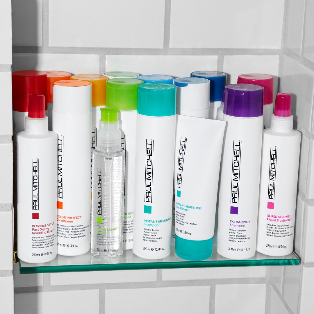 Paul Mitchell packaging with PCR materials emphasizes eco-friendly packaging