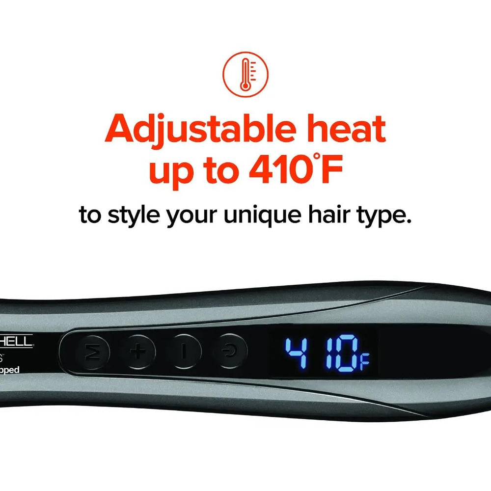 Paul Mitchell Pro Tools wand with narrow ceramic barrel for tight spirals and definition
