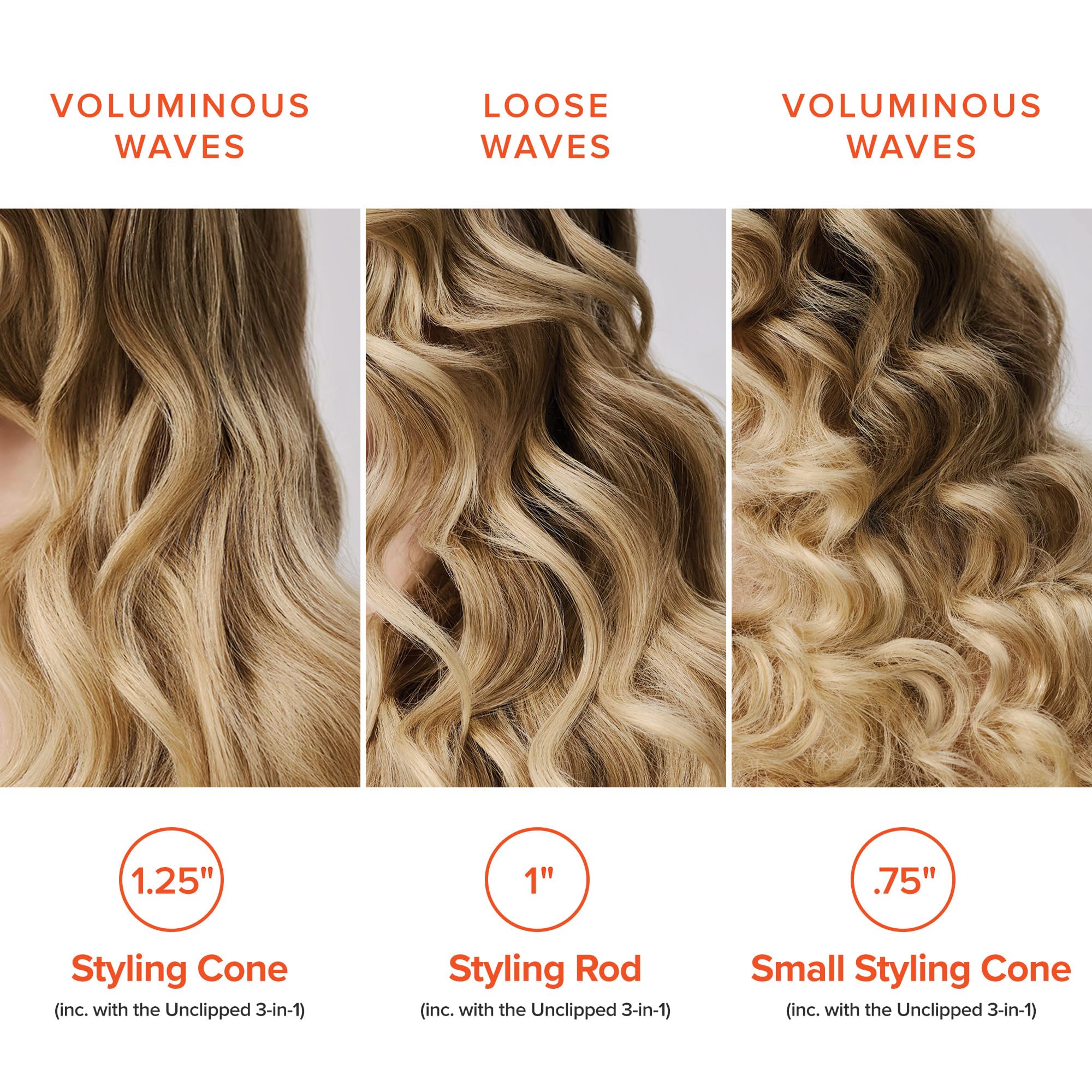 Paul Mitchell Pro Tools wand in-use during a studio-style curling session