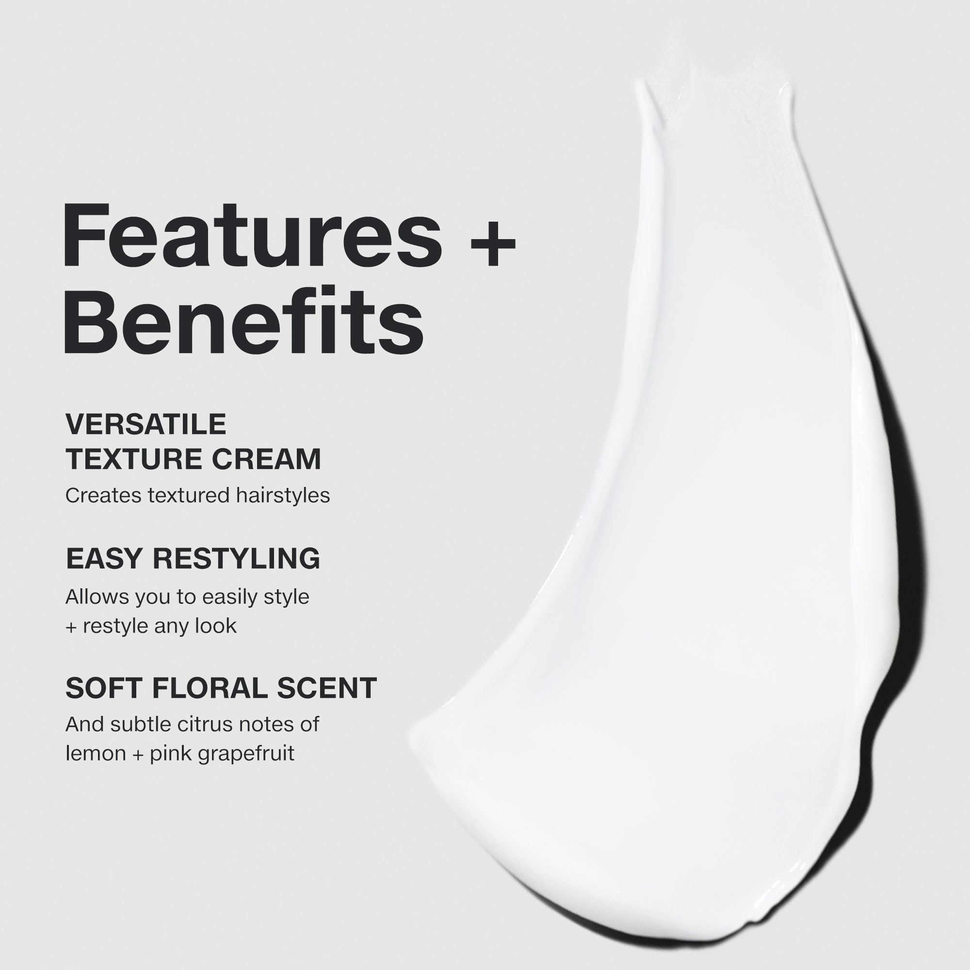 Paul Mitchell Re-Works scent close-up highlights soft floral citrus notes
