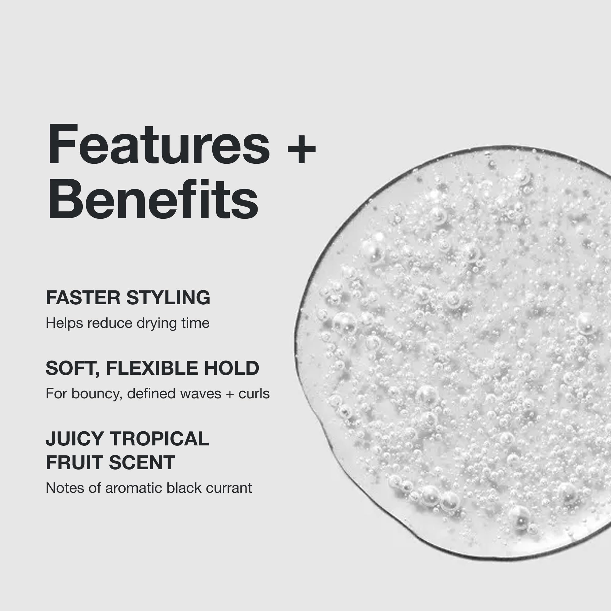 Paul Mitchell Round Trip Curl Defining Serum texture on damp hair for easy distribution and hold.