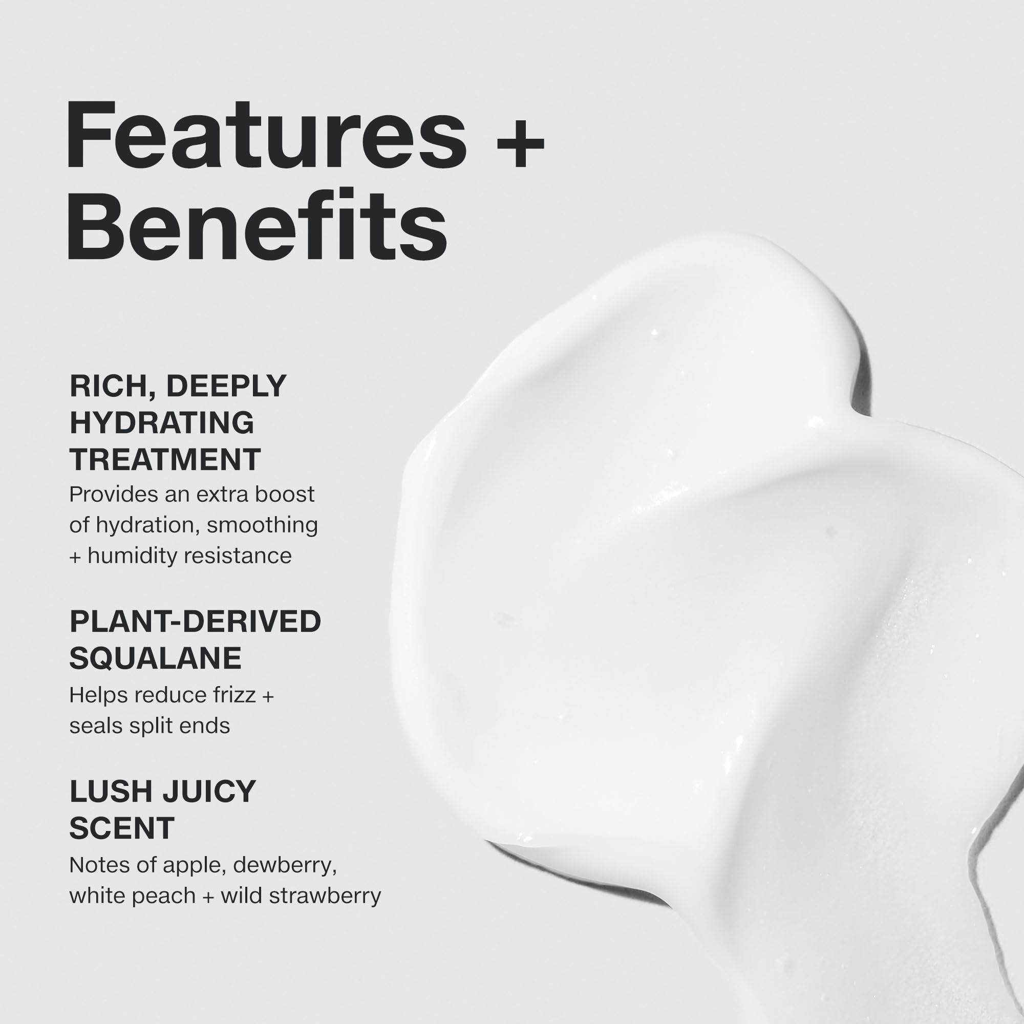 Paul Mitchell Sealing Mask suited for all hair types showing even texture