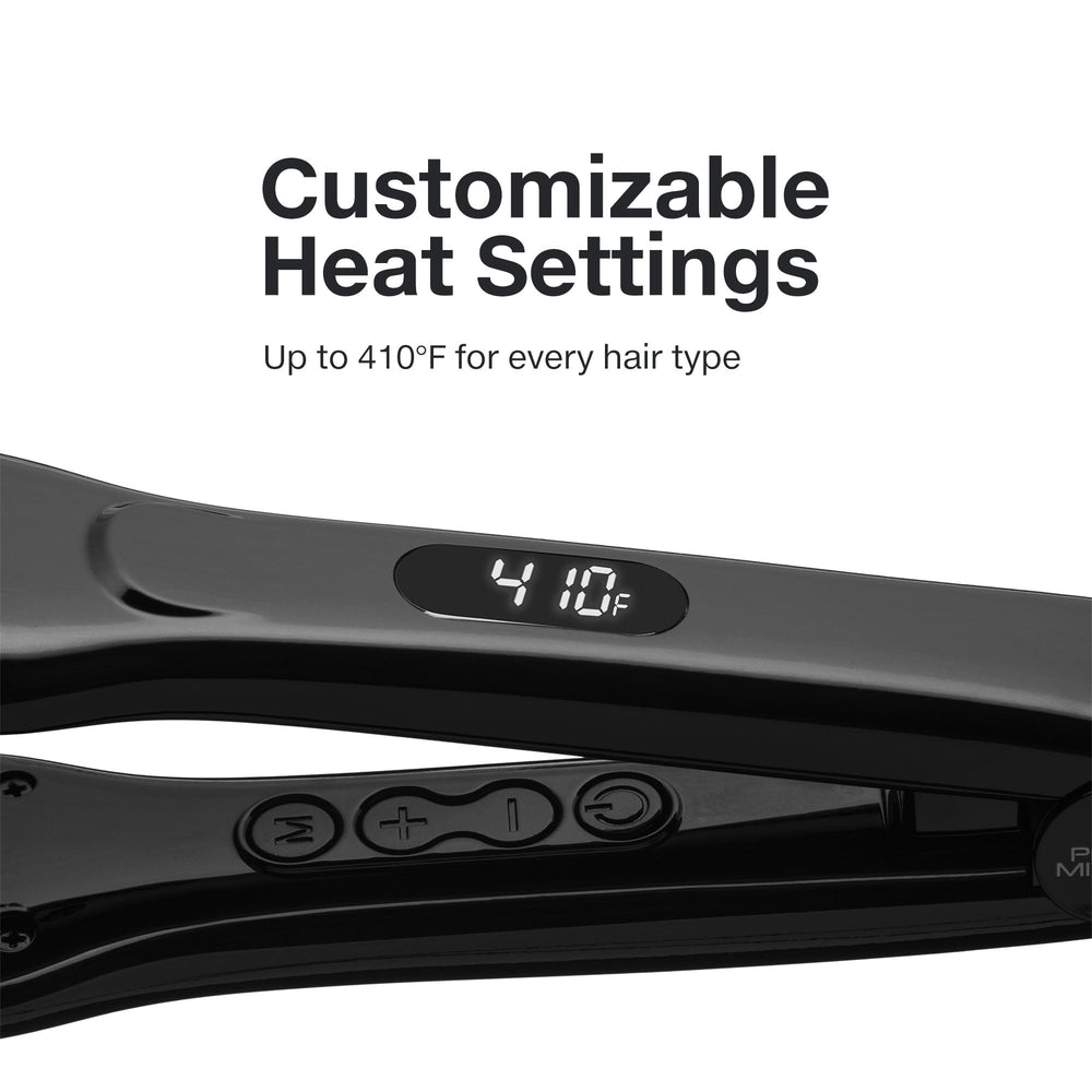 XL Black 1.5 inch plate from Paul Mitchell for fast styling on long hair