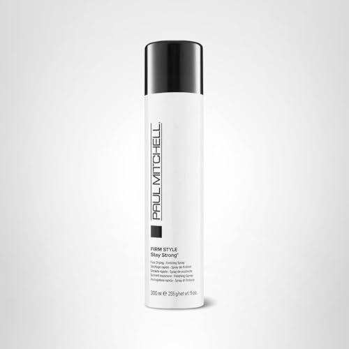 Paul Mitchell Stay Strong Hairspray in-studio scene shows hold for polished looks.