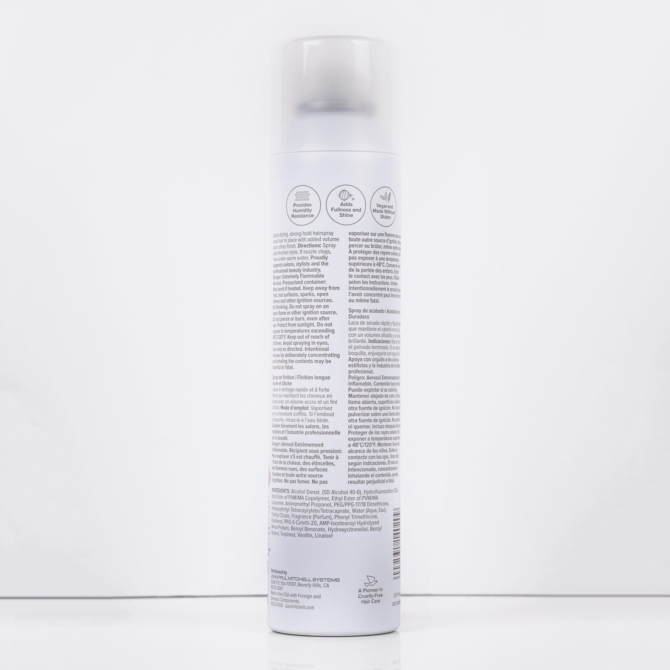 Paul Mitchell Super Clean Extra Hairspray cucumber-melon fragrance offers a refreshing scent