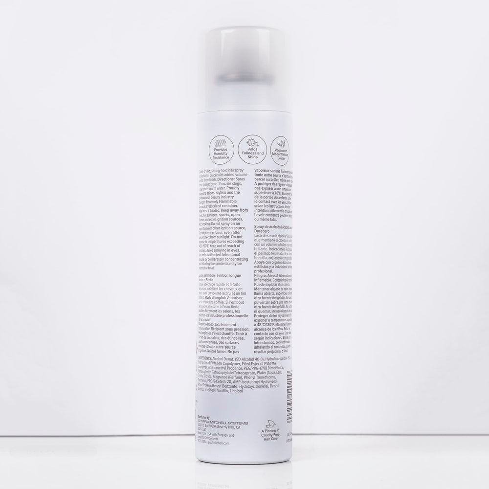 Paul Mitchell Super Clean Extra Hairspray cucumber-melon fragrance offers a refreshing scent