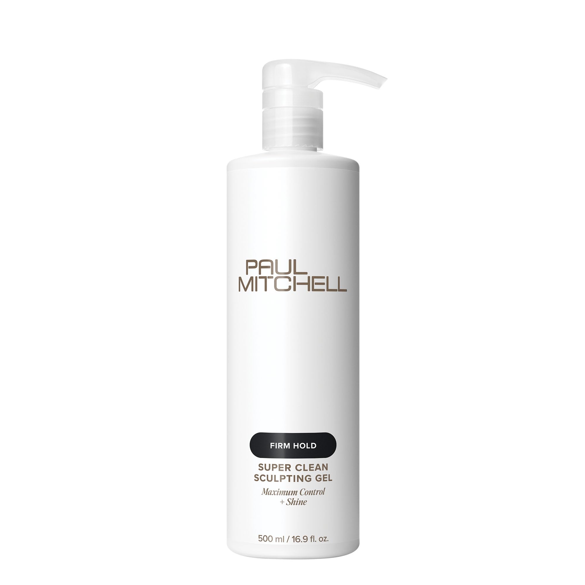 Paul Mitchell Super Clean Sculpting Gel bottle with firm hold for bold, lasting style