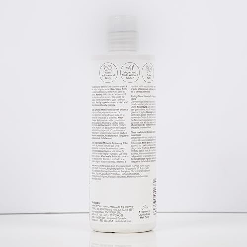 Paul Mitchell styling glaze ideal for sleek blowouts and quick touch-ups