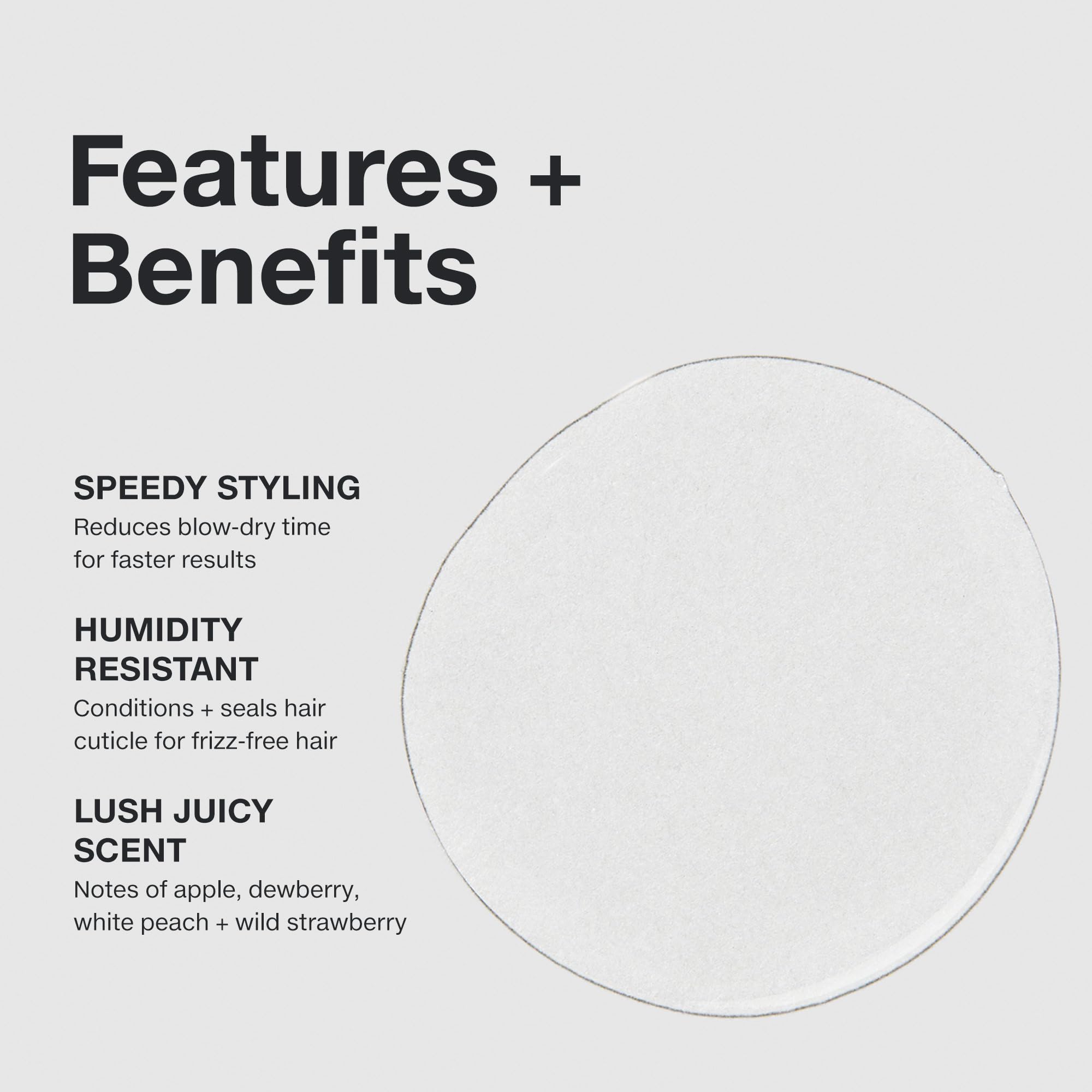 Paul Mitchell Super Skinny Serum fragrance with fruity notes described visually