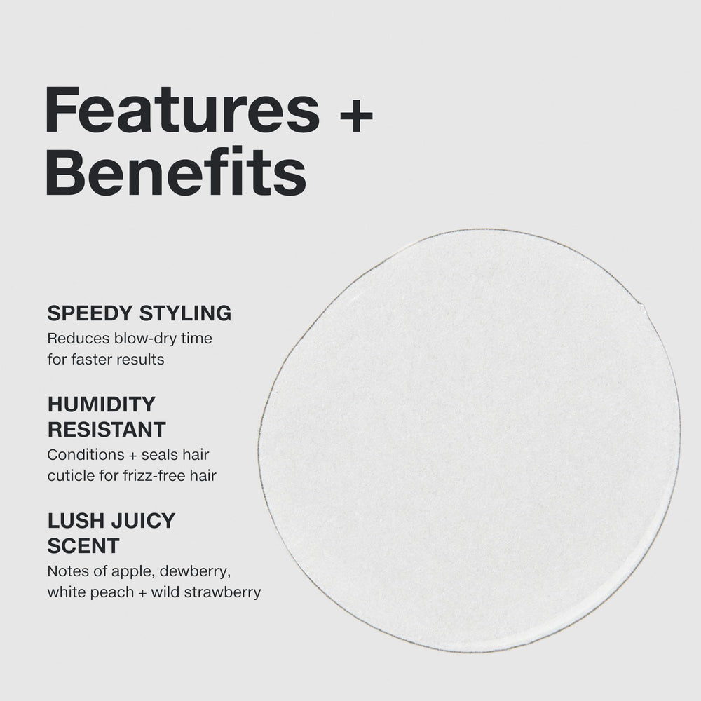 Paul Mitchell Super Skinny Serum fragrance with fruity notes described visually