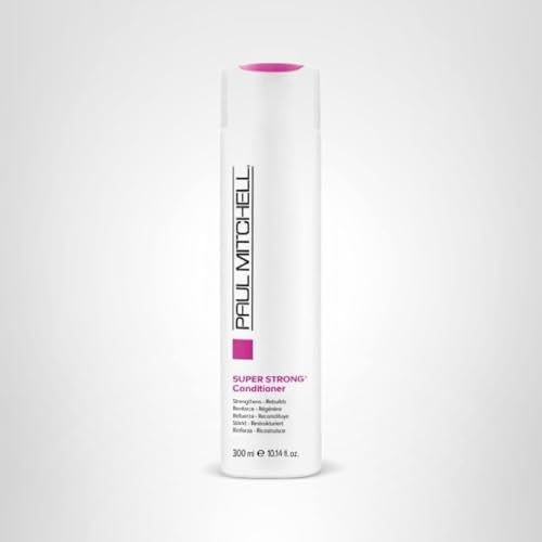 Paul Mitchell Super Strong Conditioner with UV protection shields strands from sun damage.