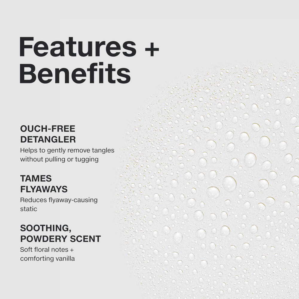 Paul Mitchell Taming Spray features a soft floral vanilla fragrance