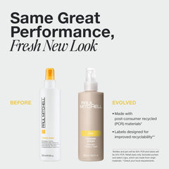 Paul Mitchell Taming Spray reduces static for neat morning hair
