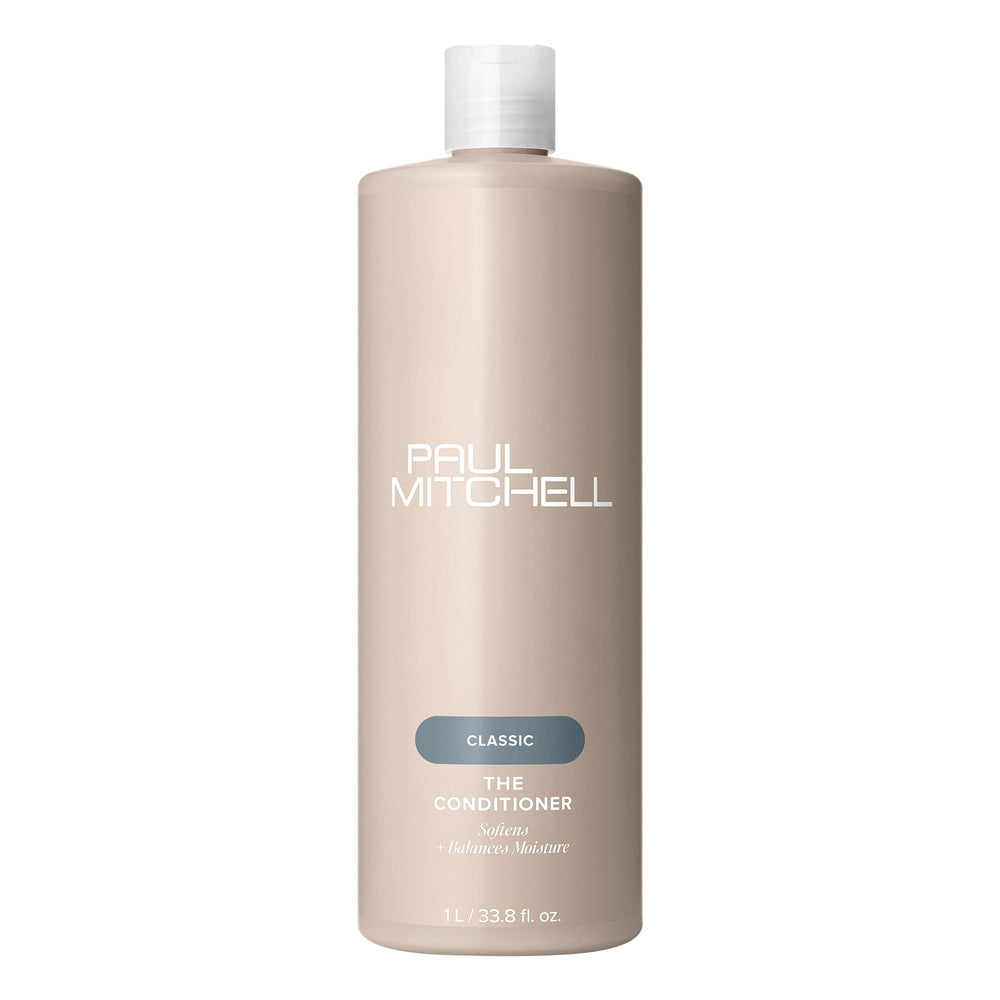 Paul Mitchell The Conditioner bottle pour shows easy daily hydration