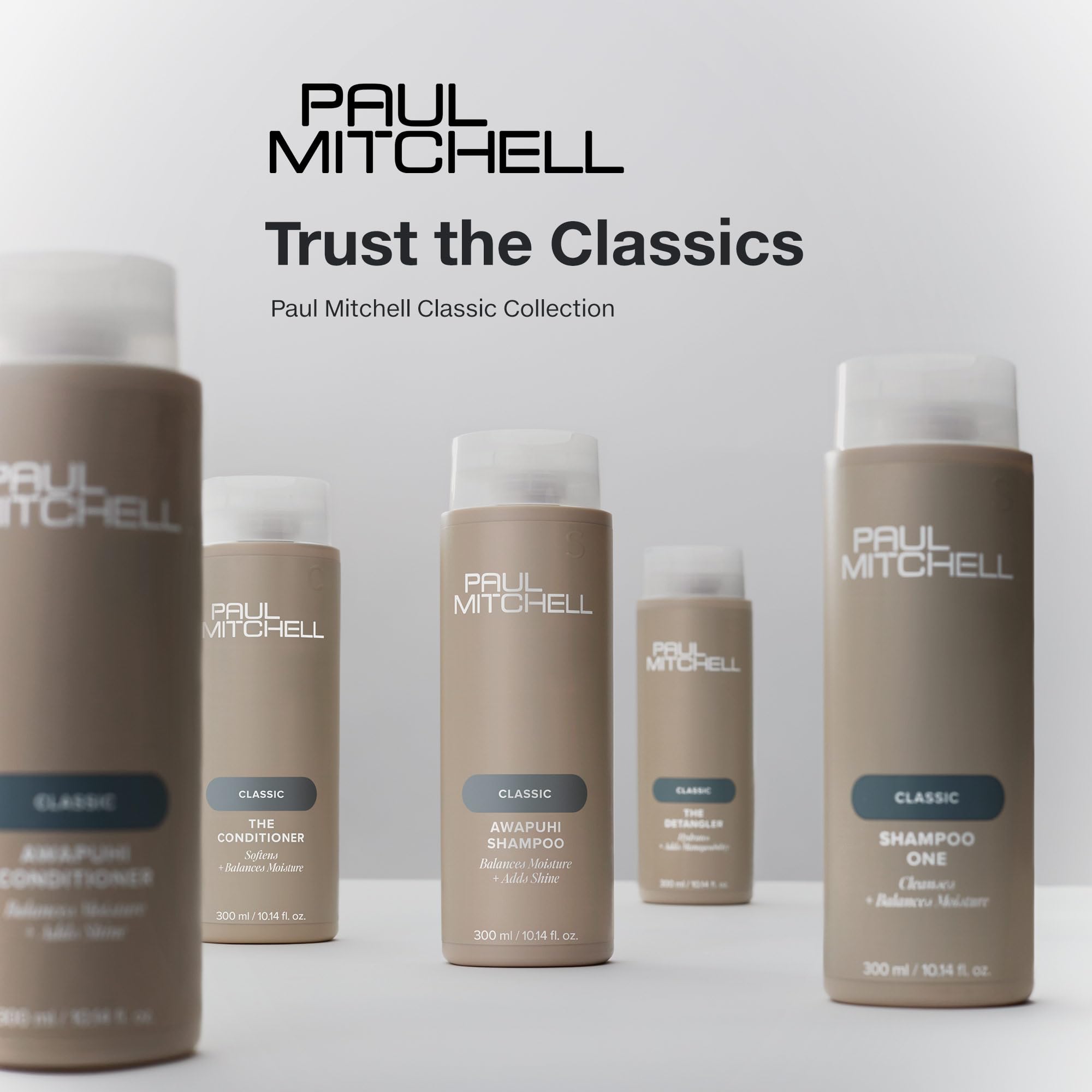 Paul Mitchell The Conditioner packaging made with PCR materials for recyclability.