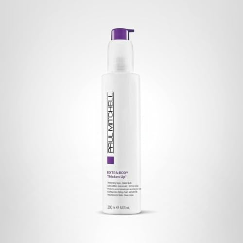 Paul Mitchell Thicken Up PCR packaging reinforces eco-friendly commitment.