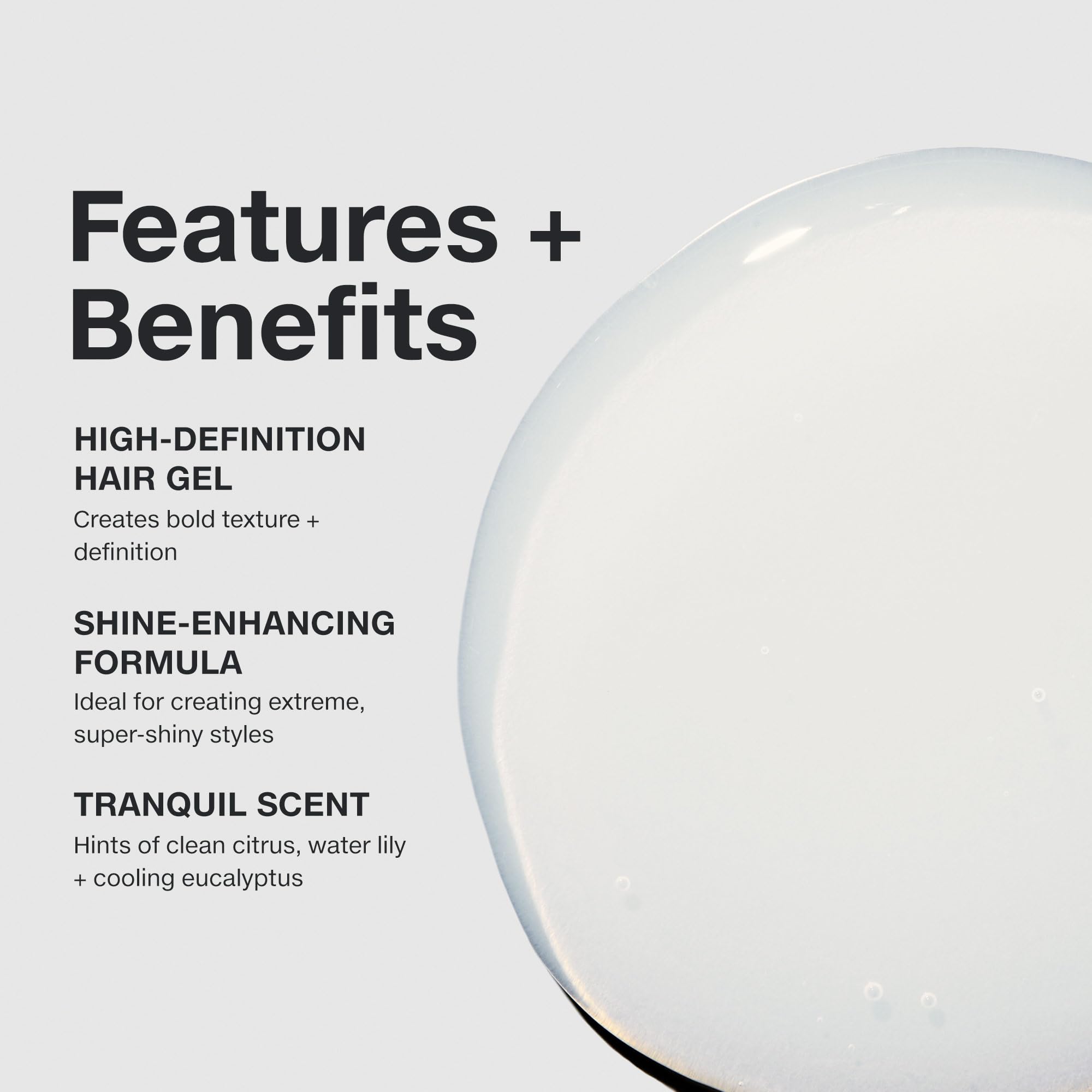Paul Mitchell Wax Works closeup texture reveals defined, flexible hold.