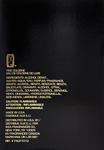 Paul Sebastian packaging highlights premium US made fragrance and gift ready presentation