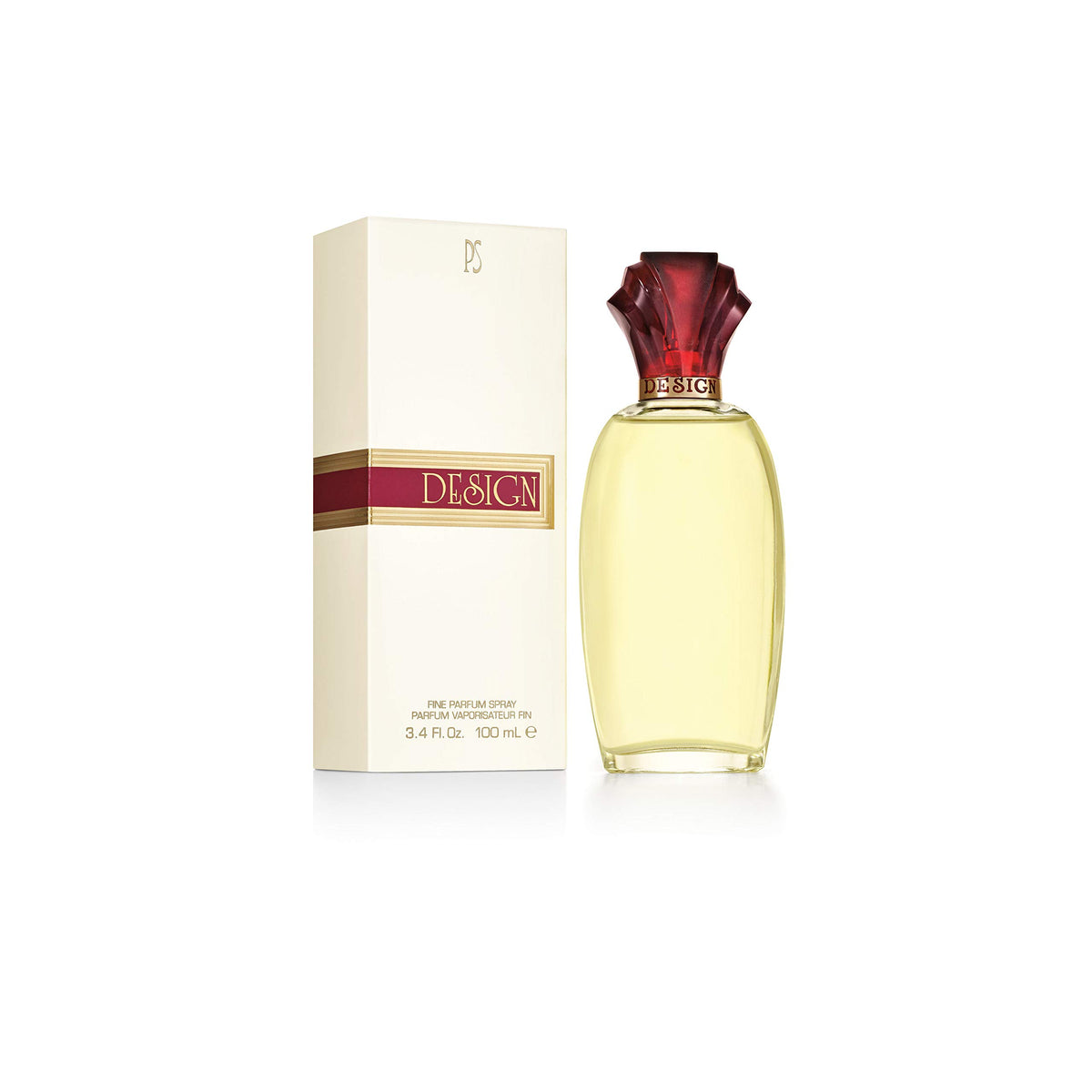 Paul Sebastian Design perfume bottle presents an elegant floral scent for everyday wear.