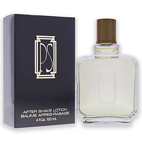 Paul Sebastian mens aftershave on dresser completes daily grooming ritual with timeless scent.