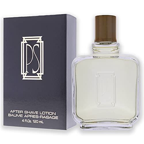 Paul Sebastian mens aftershave packaging shows compact 4 oz bottle ideal for travel.