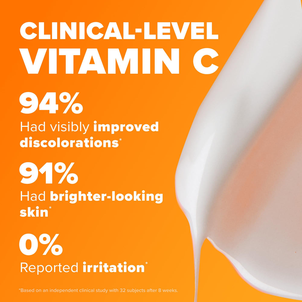 Paula's Choice 25% Vitamin C serum discoloration brightening close-up for even tone