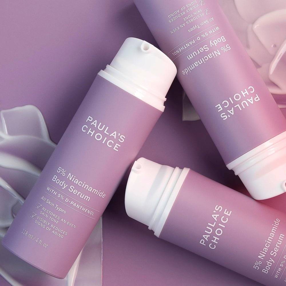 Arm application shows smooth spread and quick absorption by Paula's Choice product.