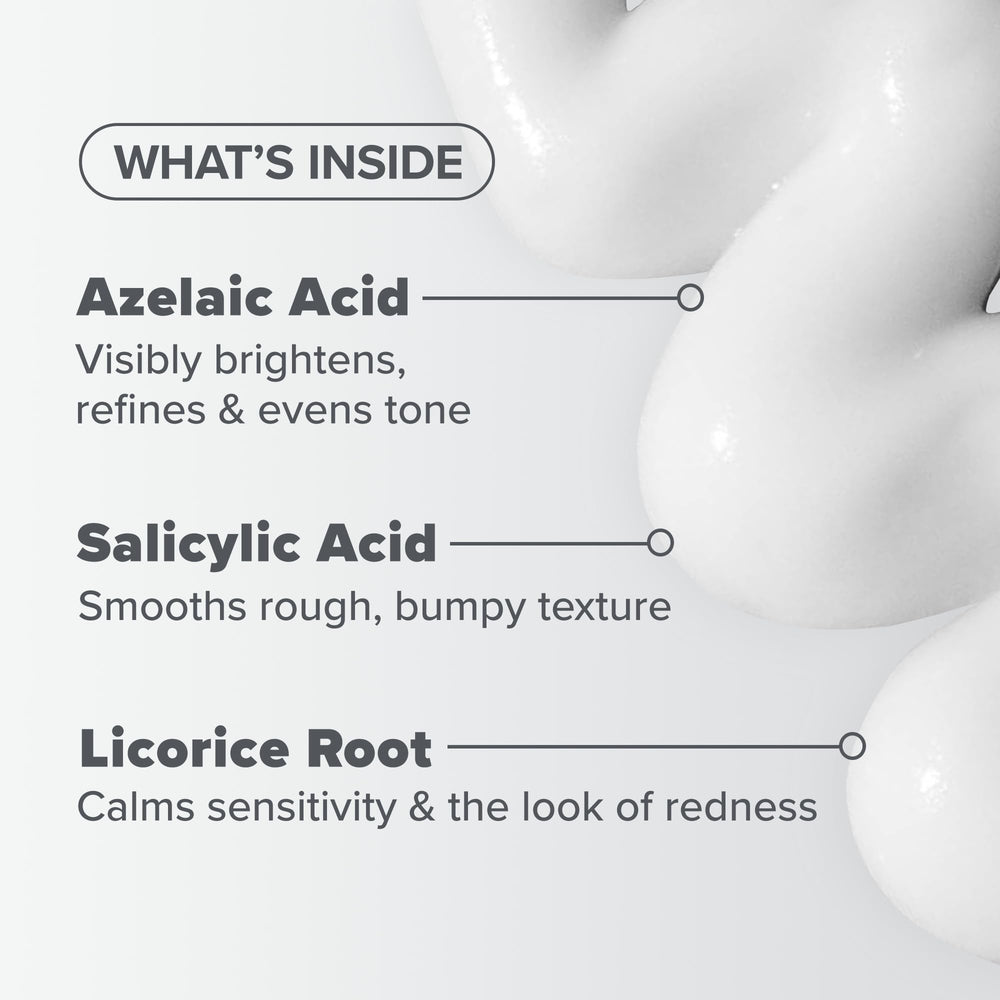 Applying Paula's Choice booster to clean skin.