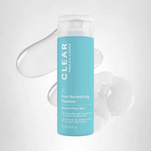 Paula's Choice CLEAR Pore Cleanser in a bathroom scene for quick daily care