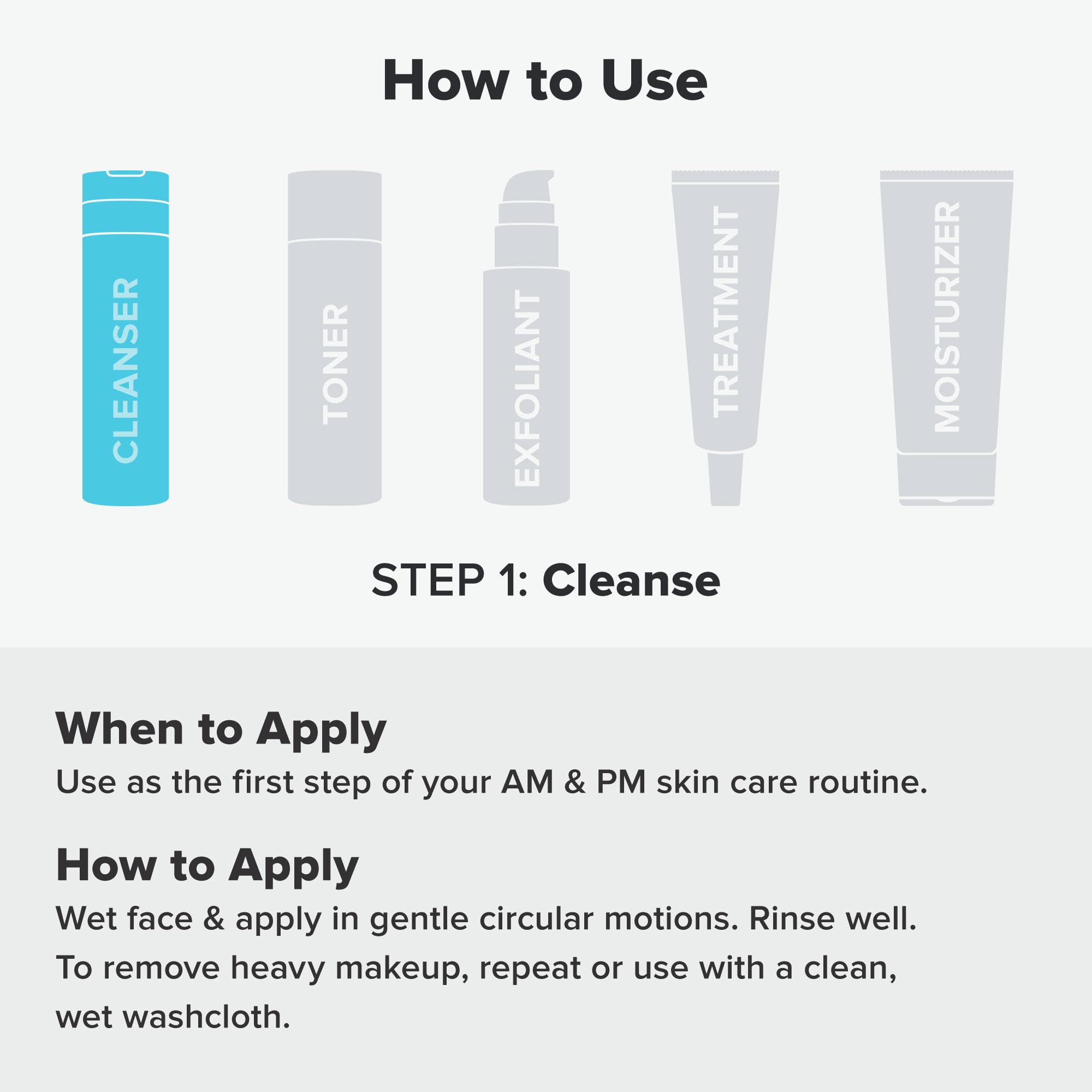 Paula's Choice CLEAR Pore Cleanser dispense pump closeup for easy daily use